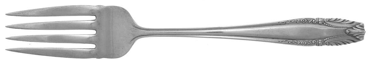 Stradivari (Sterling, 1937, No Monograms) Individual Salad Fork by Wallace Silver-1