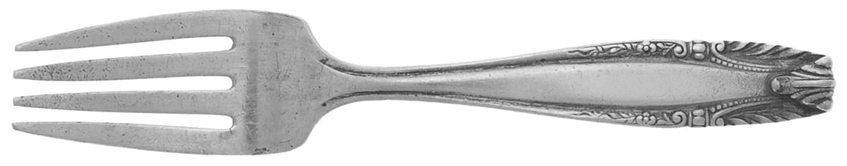Stradivari (Sterling, 1937, No Monograms) Baby Fork by Wallace Silver-1