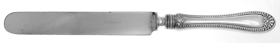 Stuart (Silverplate, 1899) Old French Hollow Knife with Bolster by Wallace Silver-1