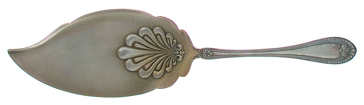 Stuart (Silverplate, 1899) Large Solid Fish Serving Knife by Wallace Silver-1