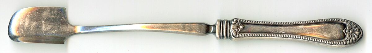 Stuart (Silverplate, 1899) Cheese Scoop with Silverplate Scoop by Wallace Silver-1