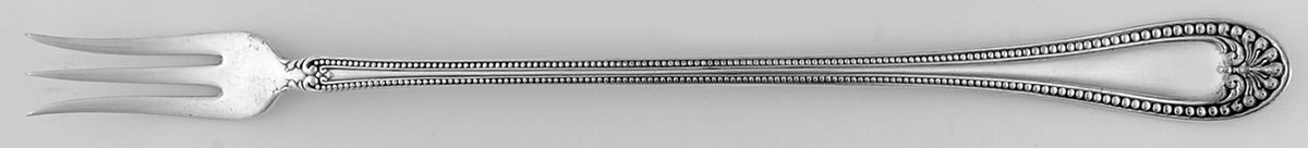 Stuart (Silverplate, 1899) Long Handle Pickle/Olive Fork by Wallace Silver-1