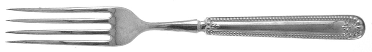Stuart (Silverplate, 1899) Indented Solid Handled Fork by Wallace Silver-1