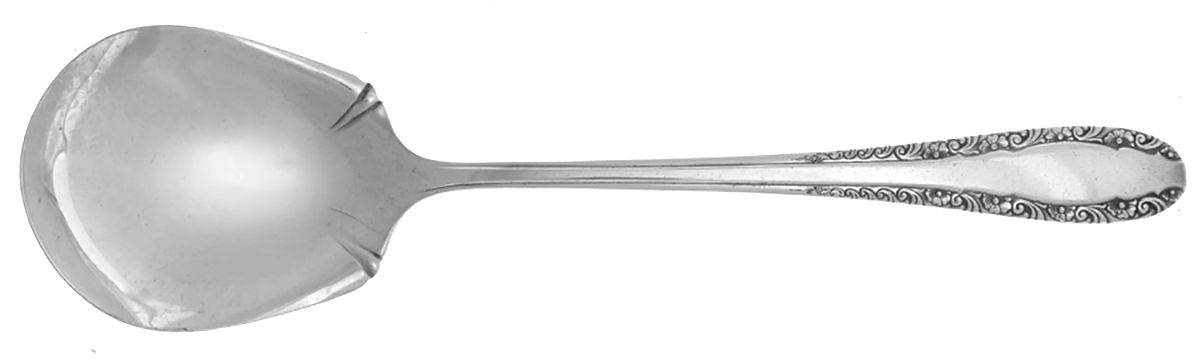 Sweetheart (Silverplate, 1940) Sugar Spoon by Wallace Silver-1