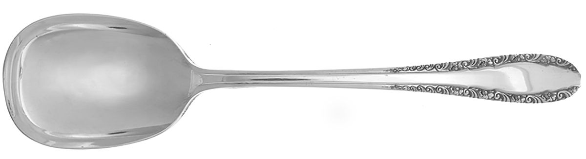 Sweetheart (Silverplate, 1940) Sugar Spoon by Wallace Silver-1