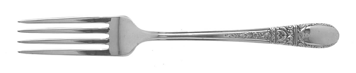 Sweetheart II-Hollywood II (Silverplate, 1946-48) Fork by Wallace Silver-1