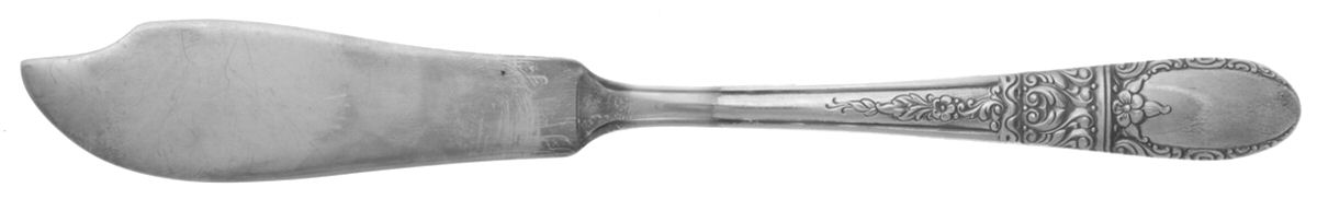 Sweetheart II-Hollywood II (Silverplate, 1946-48) Flat Handle Master Butter Knife by Wallace Silver-1
