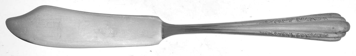 Thalia (Silverplate, 1941) Flat Handle Master Butter Knife by Wallace Silver-1