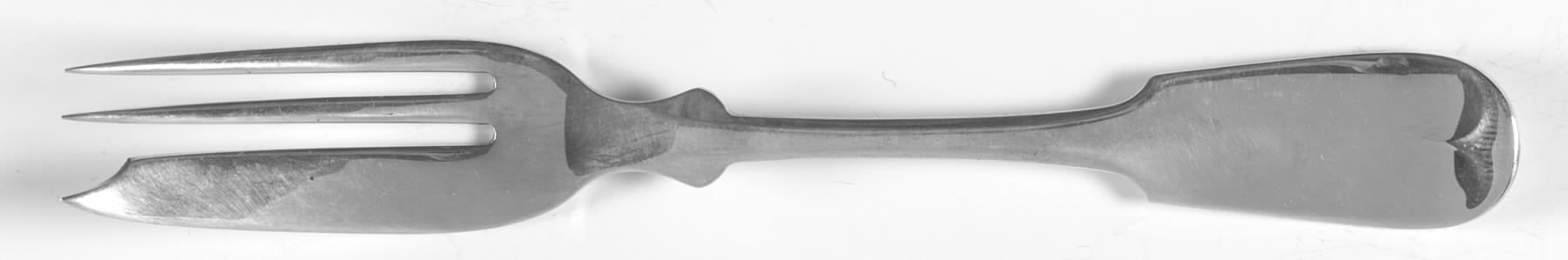 Tipped (Sterling, 1890) Individual Pie Fork by Wallace Silver-1