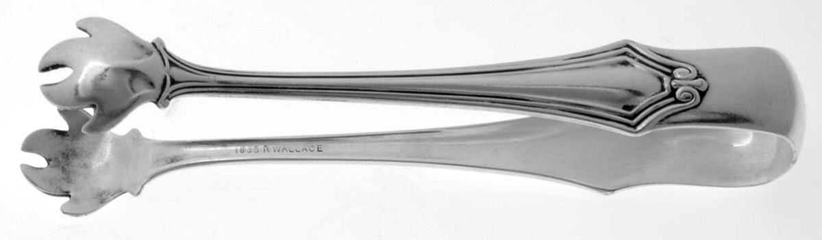Trenton (Silverplate, 1915) Sugar Tongs by Wallace Silver-1