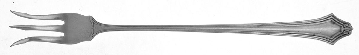 Trenton (Silverplate, 1915) Long Handle Pickle/Olive Fork by Wallace Silver-1