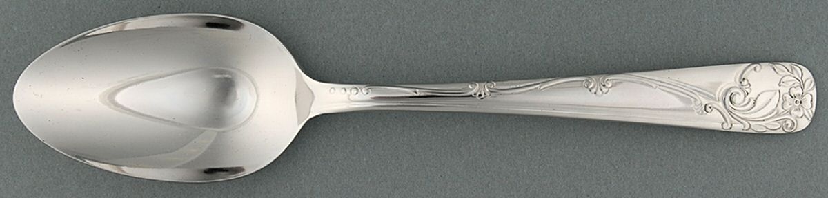 Trellis (Stainless) Tablespoon (Serving Spoon) by Wallace Silver-1