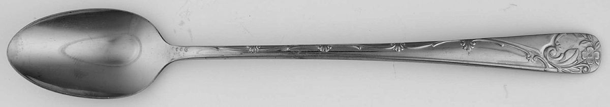 Trellis (Stainless) Iced Tea Spoon by Wallace Silver-1