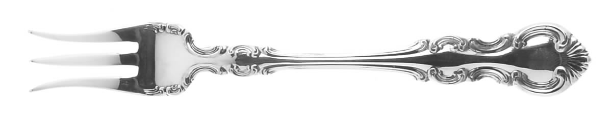 Troy (Silverplate, 1902) Cocktail/Seafood Fork by Wallace Silver-1