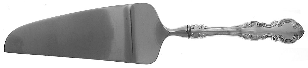 Troy (Silverplate, 1902) Pie & Cake Server with Stainless Blade by Wallace Silver-1