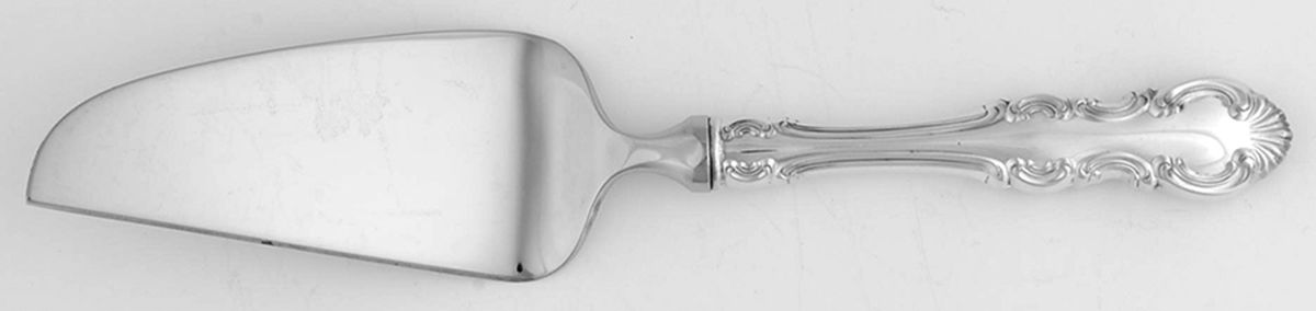 Troy (Silverplate, 1902) Cheese Knife with Stainless Blade by Wallace Silver-1