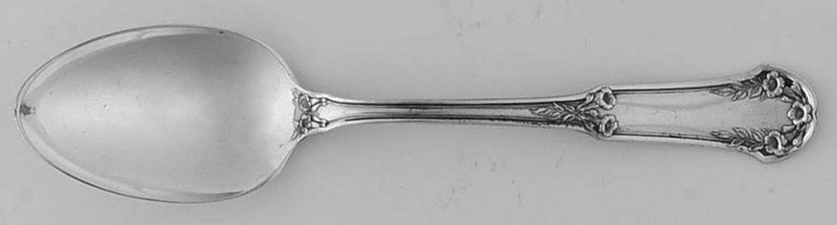 Trumpet Vine (Silverplate, 1912) Place/Oval Soup Spoon by Wallace Silver-1
