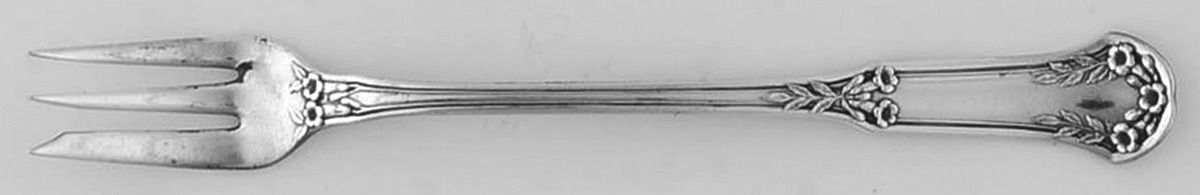 Trumpet Vine (Silverplate, 1912) Cocktail/Seafood Fork by Wallace Silver-1