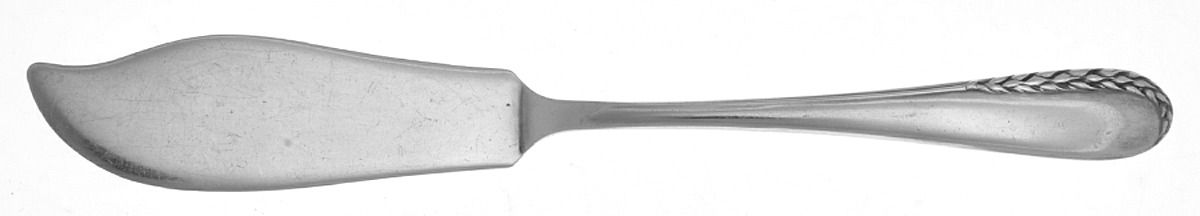 Ultra (Silverplate, 1934) Flat Handle Master Butter Knife by Wallace Silver-1