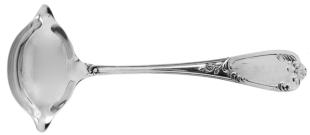 Venezia (Sterling) Solid Gravy Ladle by Wallace Silver-1