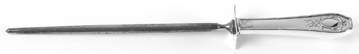 Versailles (Sterling, 1914) Large Roast Steel Rod Knife Sharpener by Wallace Silver-1