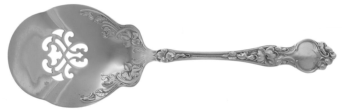 Violet (Sterling, 1904, No Monograms) Tomato Server, Solid Piece by Wallace Silver-1