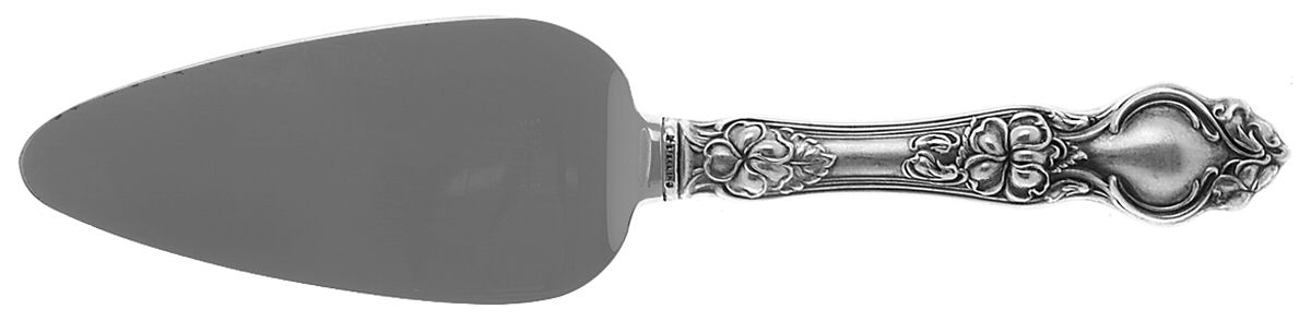 Violet (Sterling, 1904, No Monograms) Cheese Server with Stainless Blade by Wallace Silver-1