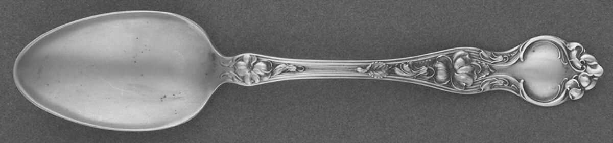 Violet (Sterling, 1904, No Monograms) Five O'Clock Teaspoon by Wallace Silver-1