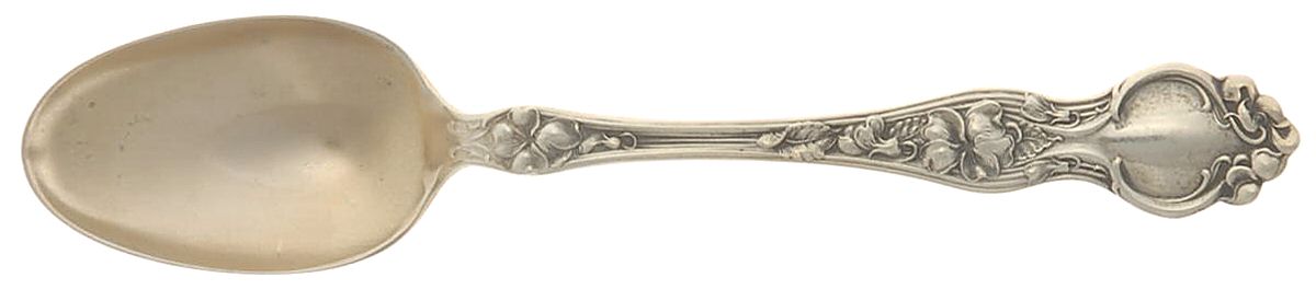 Violet (Sterling, 1904, No Monograms) Demitasse Spoon by Wallace Silver-1