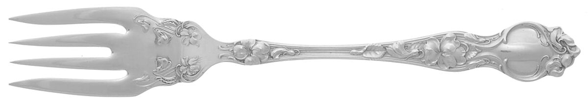 Violet (Sterling, 1904, No Monograms) Pastry Fork by Wallace Silver-1