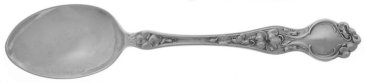 Violet (Sterling, 1904, No Monograms) Demitasse Spoon by Wallace Silver-1
