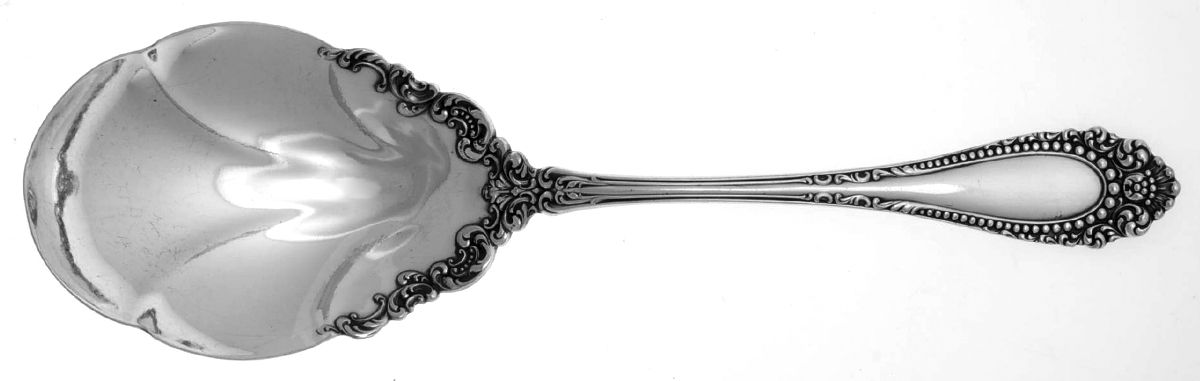 Virginia (Silverplate, 1898) Solid Smooth Casserole Spoon by Wallace Silver-1