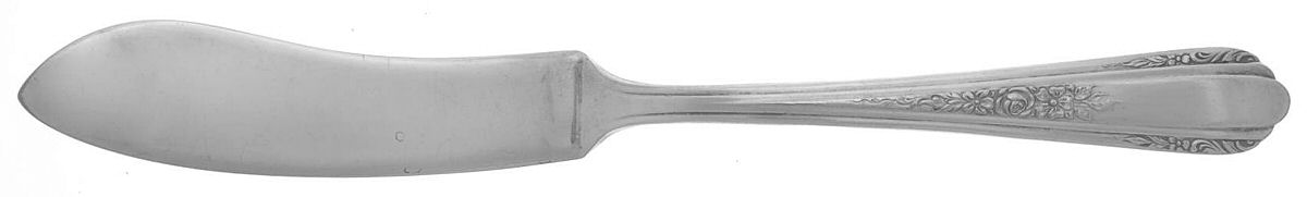 Vision (Silverplate, 1933) Flat Handle Master Butter Knife by Wallace Silver-1