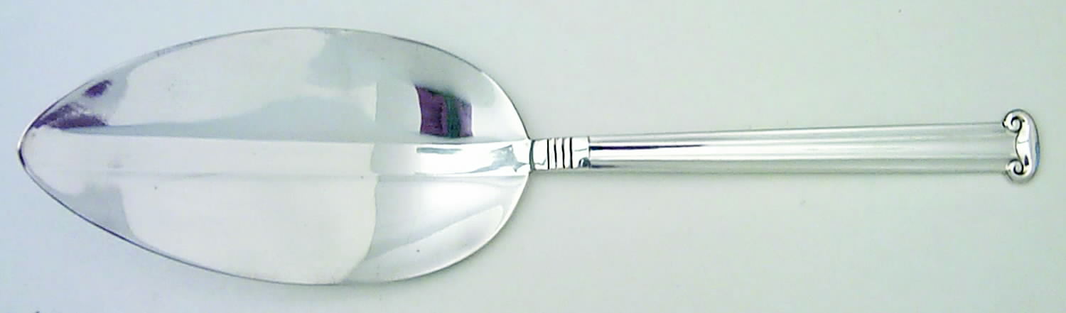 Vogue II (Silverplate, 1935) Solid Pie Server by Wallace Silver-1