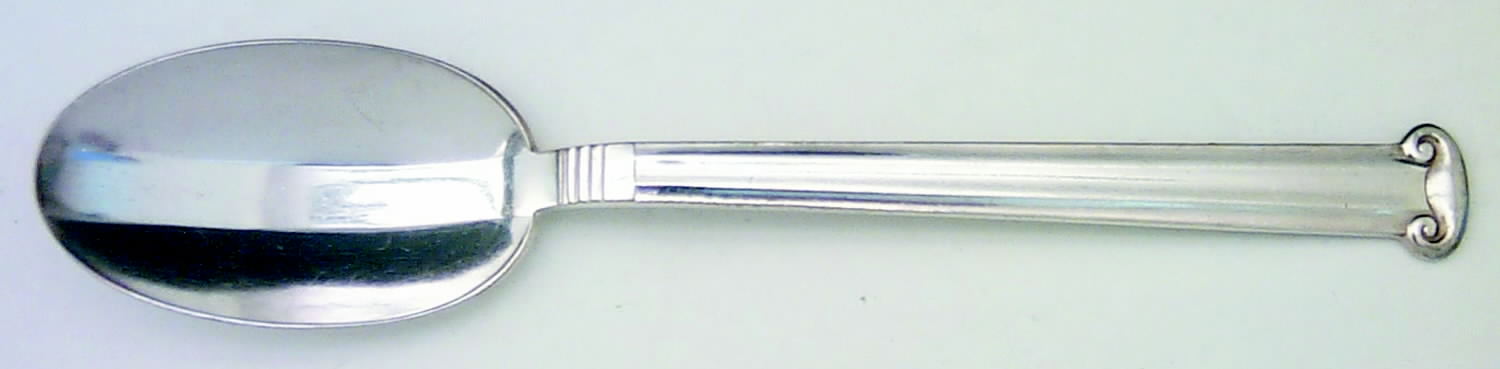 Vogue II (Silverplate, 1935) Place/Oval Soup Spoon by Wallace Silver-1