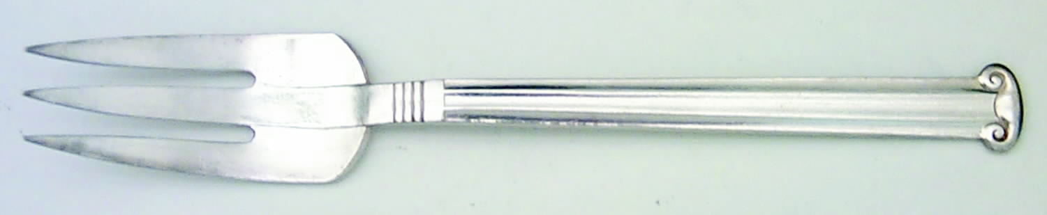 Vogue II (Silverplate, 1935) Individual Salad Fork by Wallace Silver-1