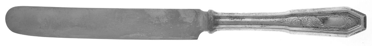 Warwick (Sterling, 1914) Blunt Hollow Knife by Wallace Silver-1