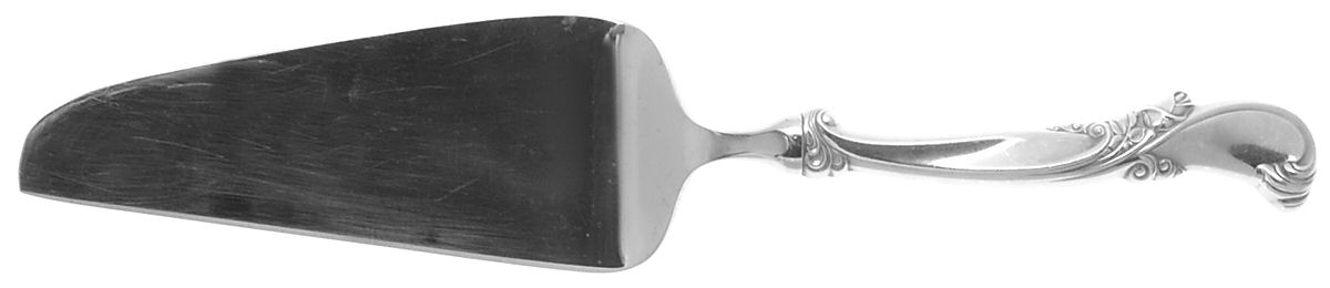 Waltz of Spring (Sterling, 1952) Pie and Cake Server with Stainless Blade by Wallace Silver-1