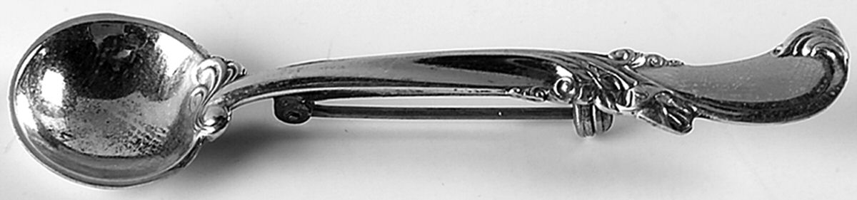 Waltz of Spring (Sterling, 1952) Lapel Pin by Wallace Silver-1