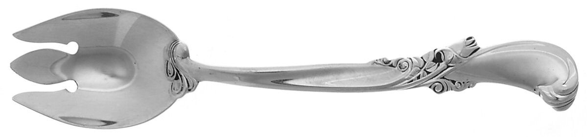 Waltz of Spring (Sterling, 1952) Ice Cream Fork by Wallace Silver-1