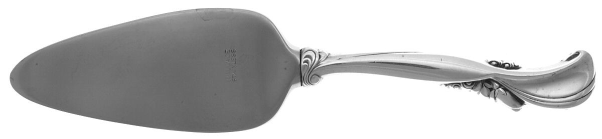 Waltz of Spring (Sterling, 1952) Cheese Server with Stainless Blade by Wallace Silver-1