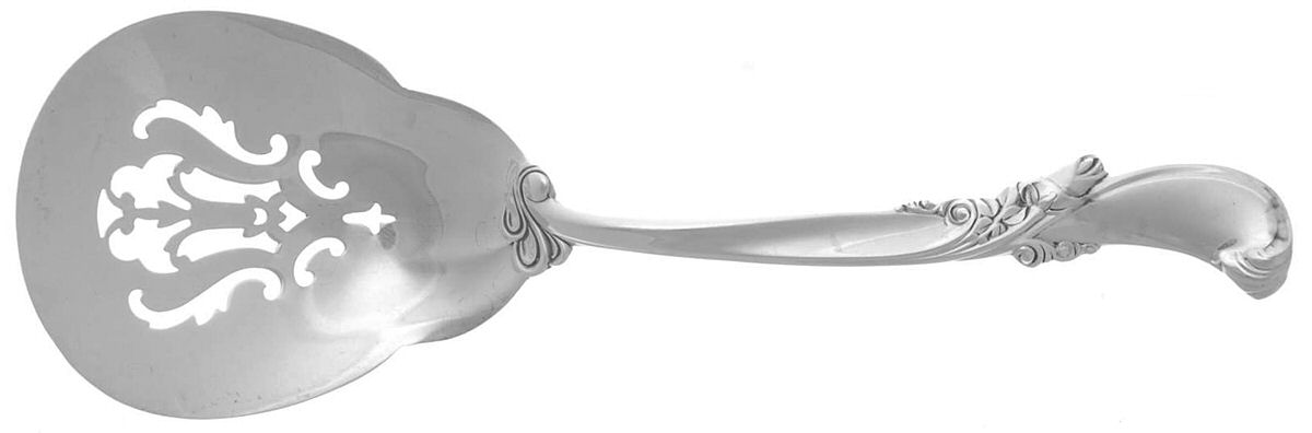 Waltz of Spring (Sterling, 1952) Solid Bon Bon Spoon by Wallace Silver-1