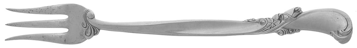 Waltz of Spring (Sterling, 1952) Cocktail/Seafood Fork by Wallace Silver-1