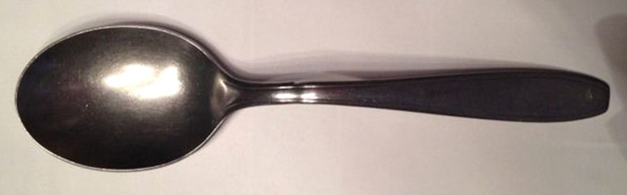 WAS15 (STAINLESS) Place/Oval Soup Spoon by Wallace Silver-1