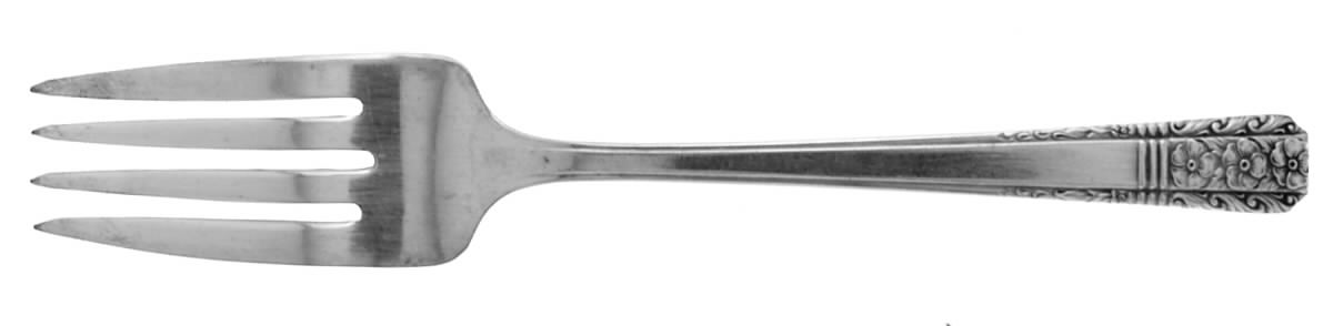 WAS2 (SILVERPLATE) Individual Salad Fork by Wallace Silver-1