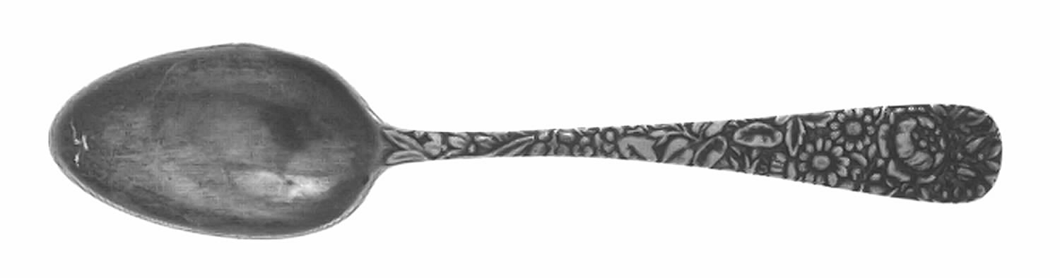 WAS48 (STERLING) Teaspoon by Wallace Silver-1