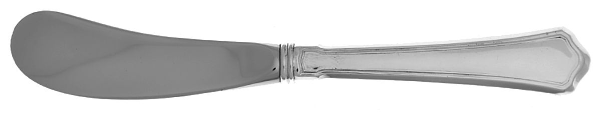 Washington (Sterling, 1911) Butter Spreader Hollow Hdl-Paddle/Stainless Blade by Wallace Silver-1