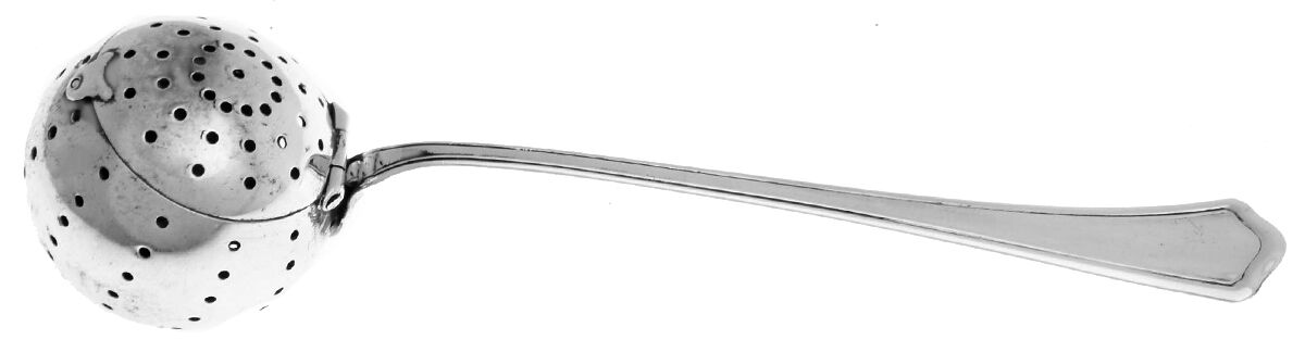 Washington (Sterling, 1911) Solid Individual Tea Ball Spoon by Wallace Silver-1
