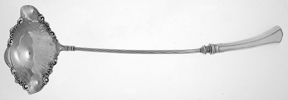 Washington (Sterling, 1911) Hollow Handle Punch Ladle with Solid Bowl by Wallace Silver-1