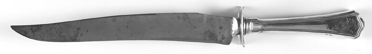Washington (Sterling, 1911) Large Stainless Blade Roast Carving Knife by Wallace Silver-1